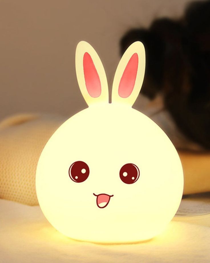 SILICONE RABBIT NIGHT LAMP