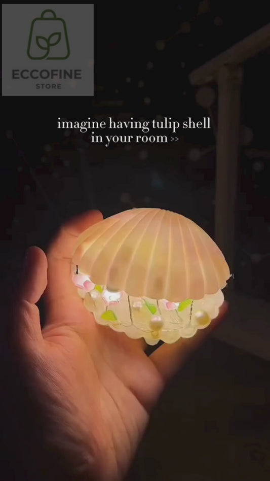 Shell Tulip Lamp